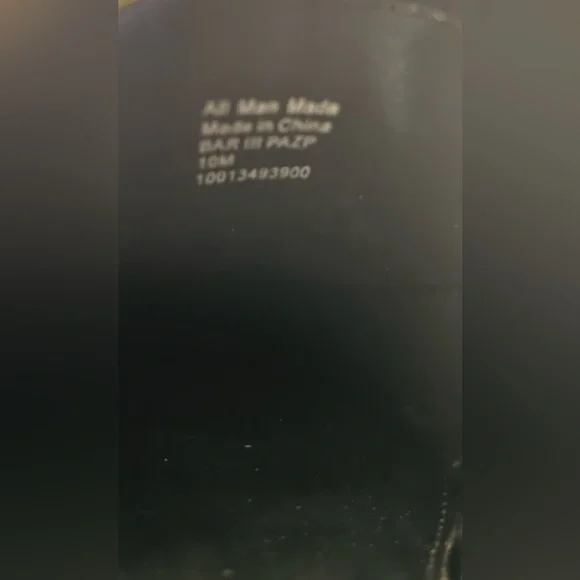 Bar III Black Platform Loafers Shoes Size 10 M - Picture 8 of 12